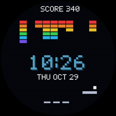 Breakout watch face