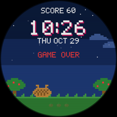 Catch watch face