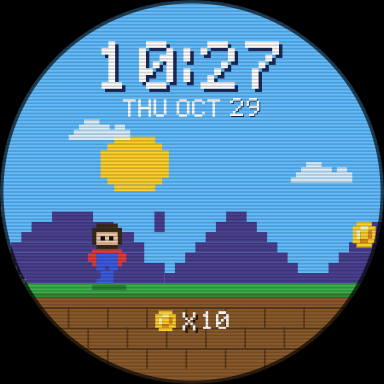 Dash watch face